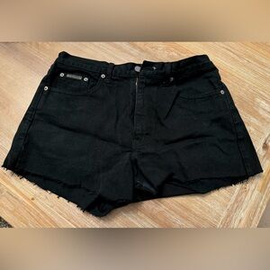 Classic Calvin Klein Black Jean Shorts
